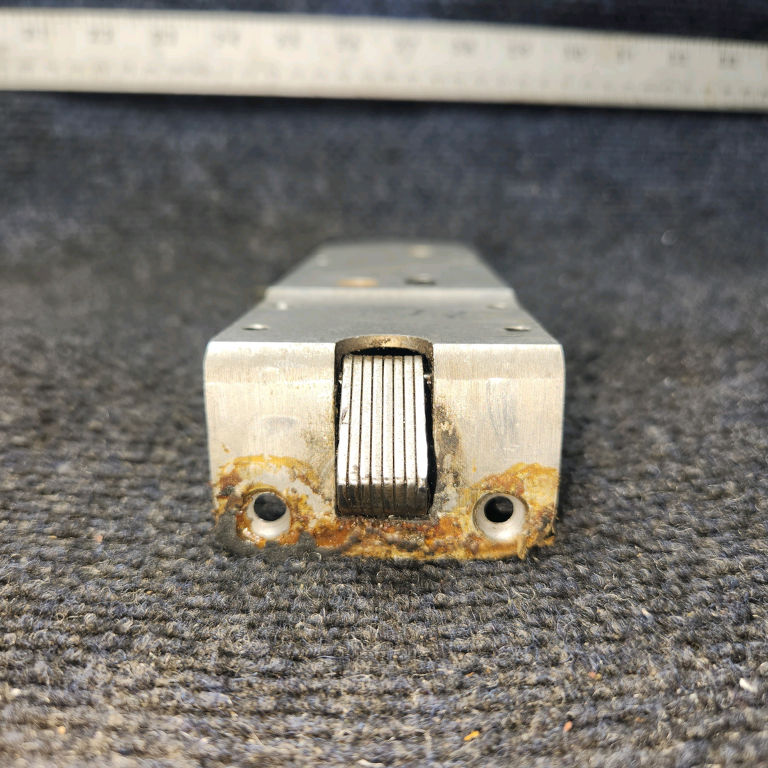 Used aircraft parts for sale, H2532-5 Hartwell Beechcraft C23 SUNDOWNER Cabin Door Latch Base Assy LH