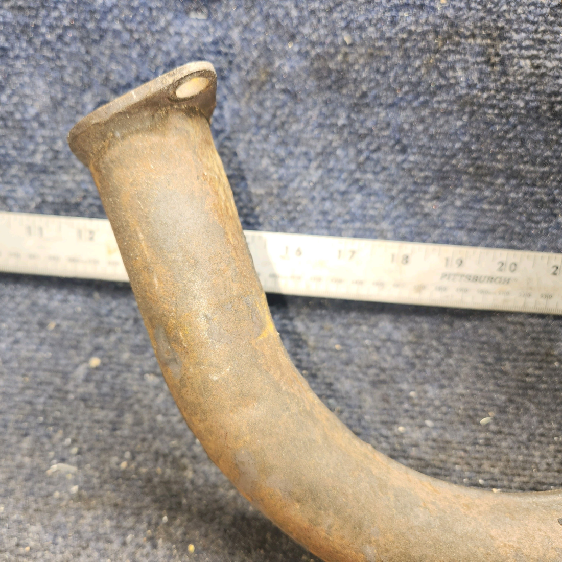 Used aircraft parts for sale, 35-950116 Beechcraft F35 Exhaust Stack Assembly - RH - Edge wear