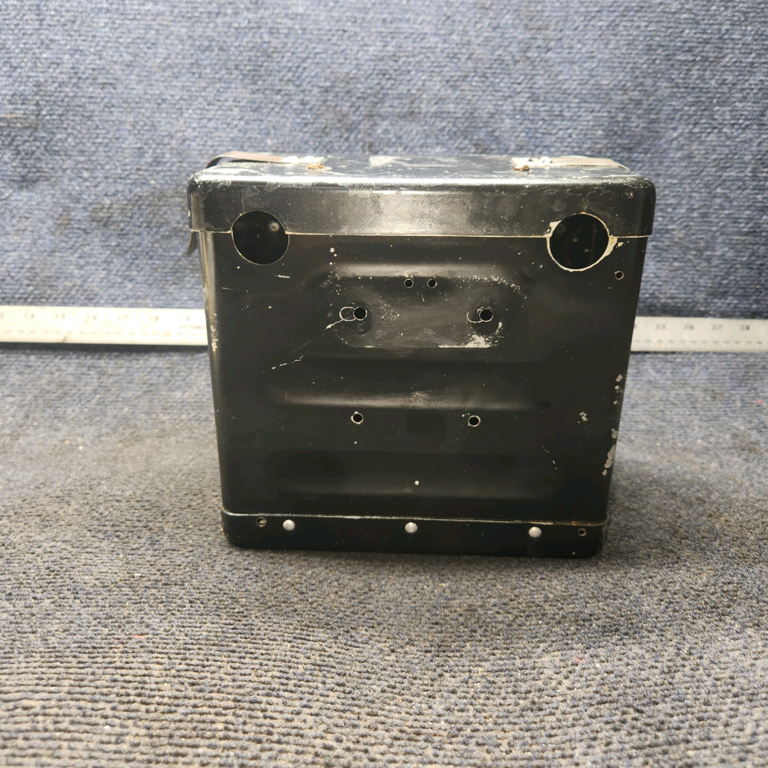 Used aircraft parts for sale, 0413307-18, 0413307-21 Cessna 172E Battery Box Assembly with Lid