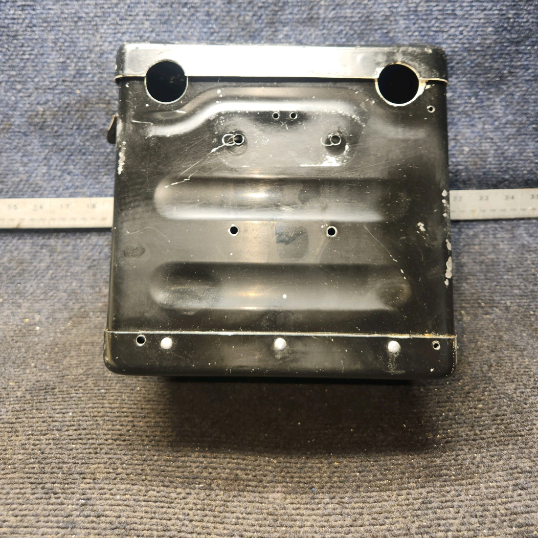 Used aircraft parts for sale, 0413307-18, 0413307-21 Cessna 172E Battery Box Assembly with Lid