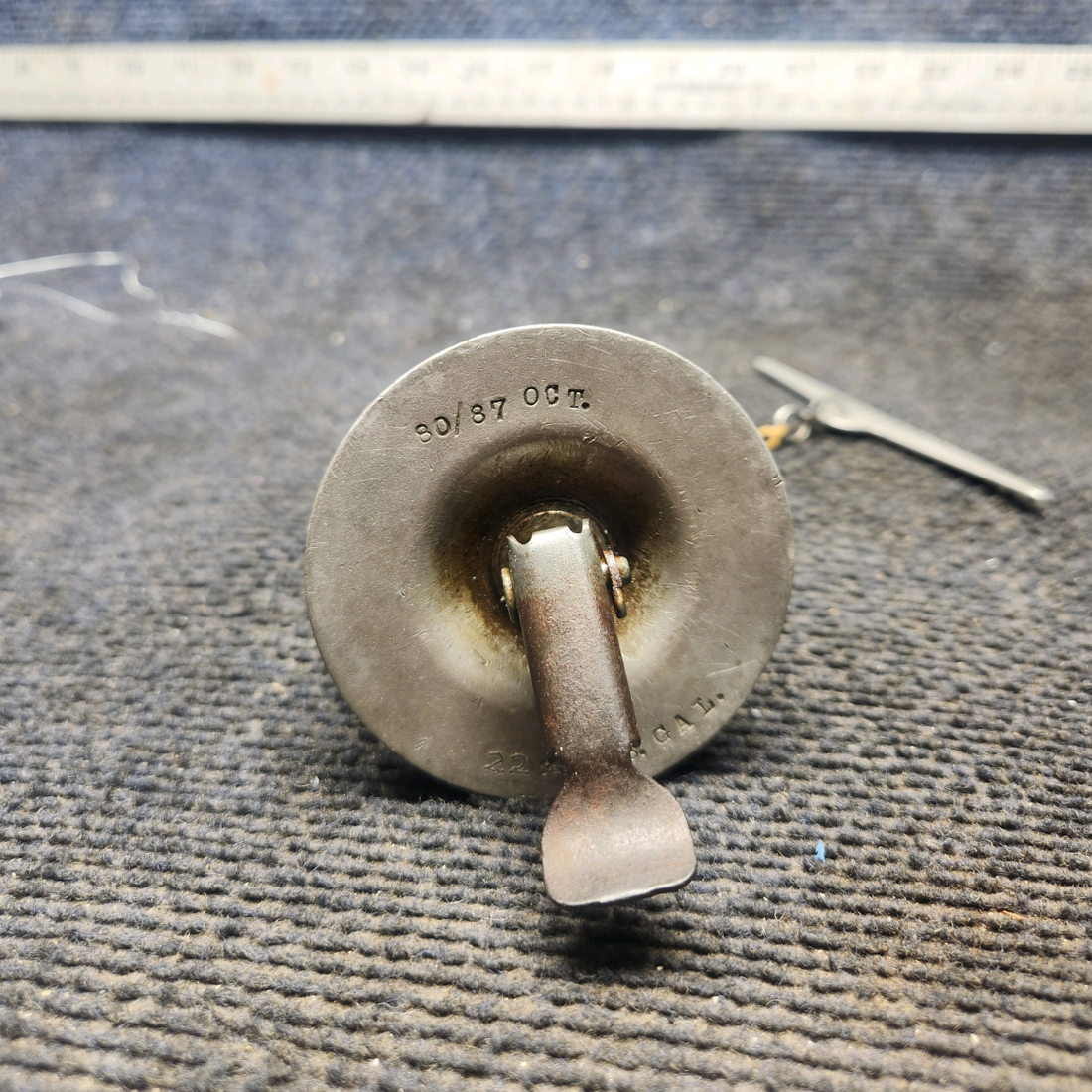 Used aircraft parts for sale, 35-921526-32 Beechcraft 35-33 Fuel Cap Assembly