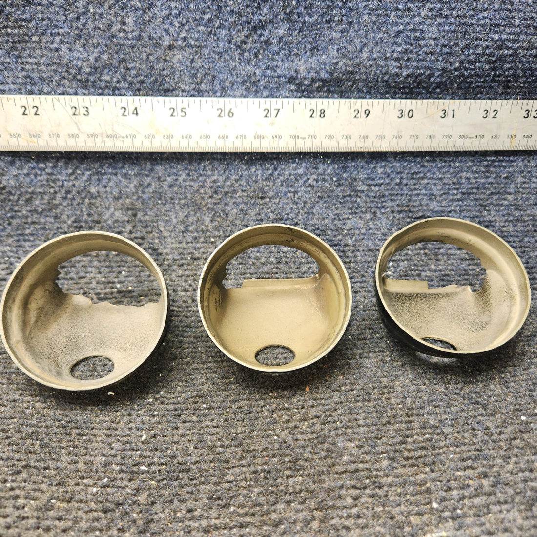 Used aircraft parts for sale, 65735-02 Piper PA32RT-300 Vent Cup – Set of Three (See Details)