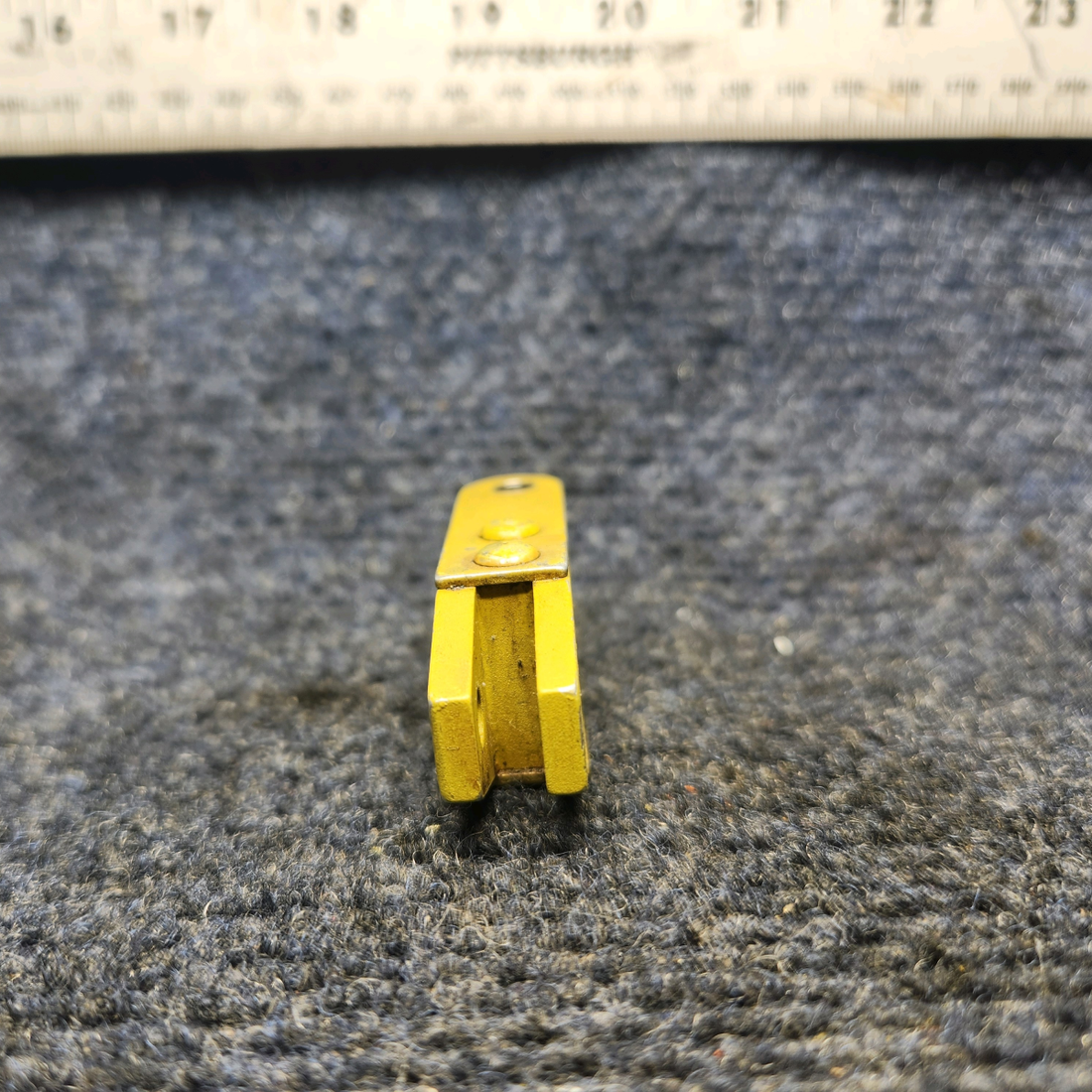 Used aircraft parts for sale, 002-410041-1 Beechcraft F33A RUDDER CONTROL CABLE LINK ASSEMBLY