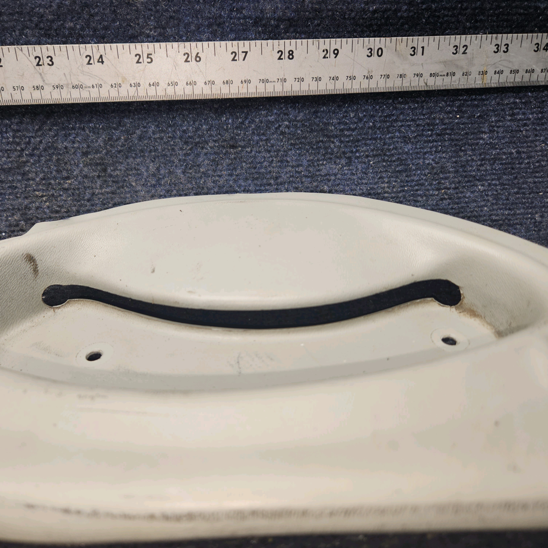 Used aircraft parts for sale, 79542-006 Piper PA28-161 Cabin Door Latch Plastic Cover