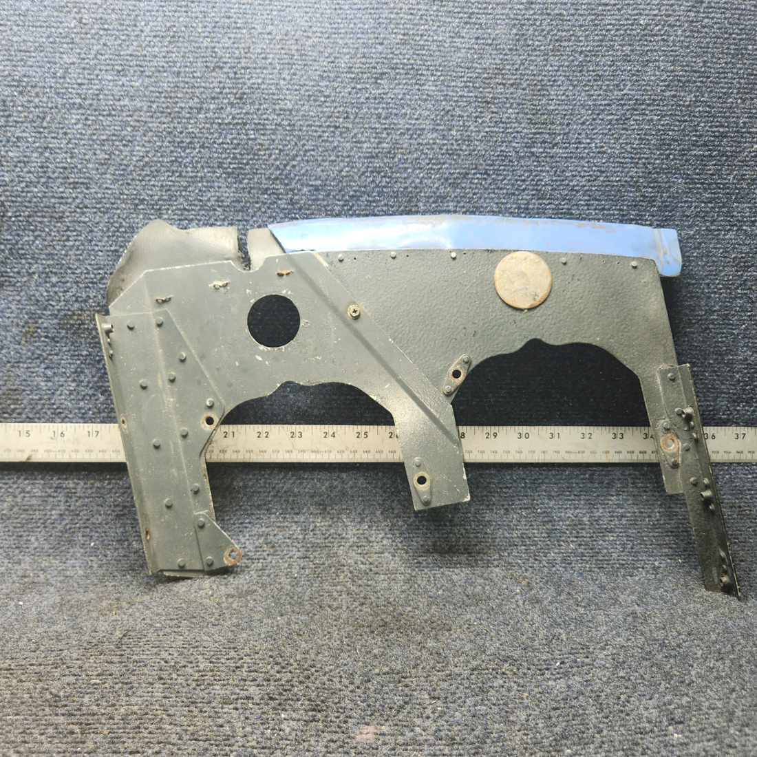 Used aircraft parts for sale, 2455039-4 Cessna C172RG MIC Baffle Assy - RH