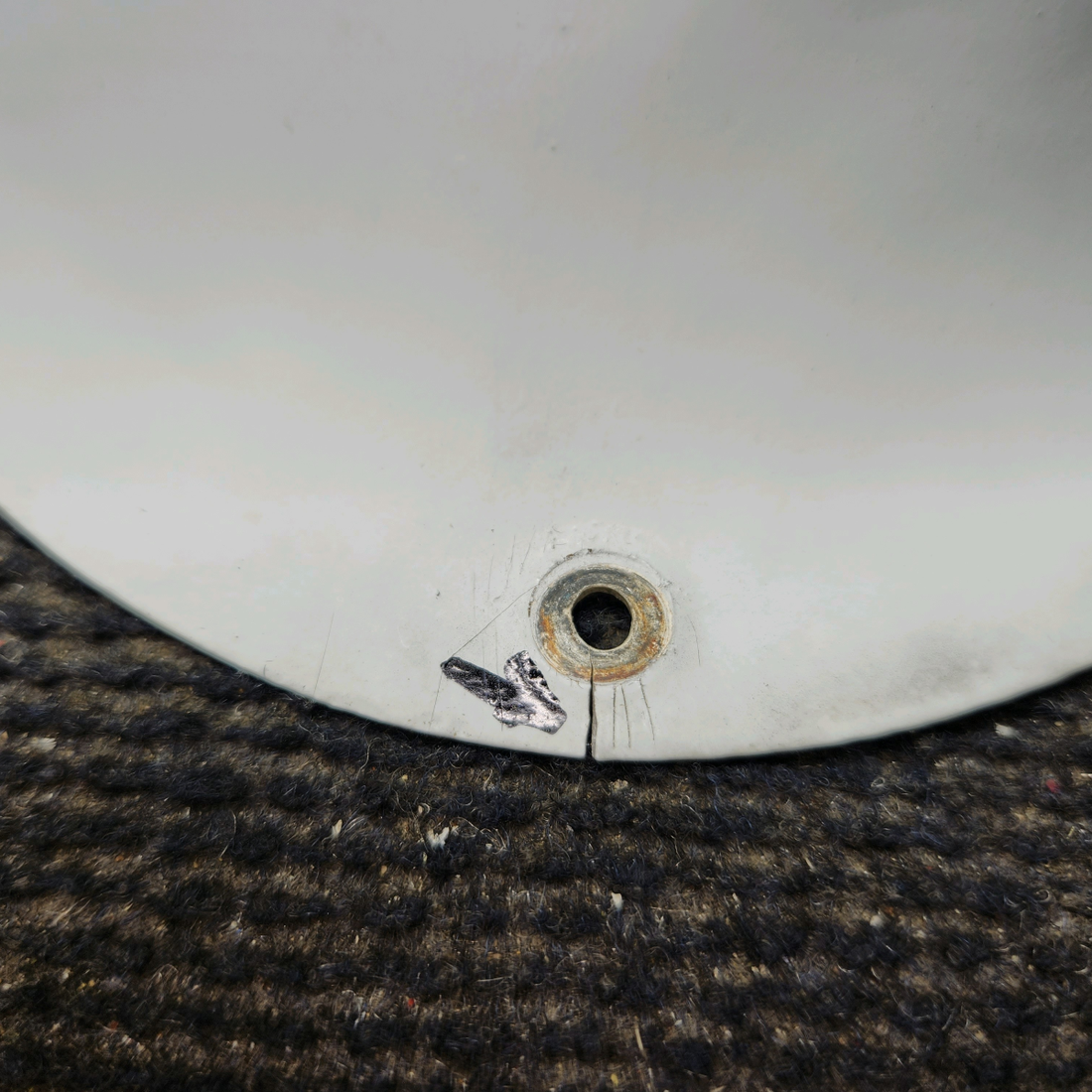 Used aircraft parts for sale, 0522150-3 Cessna 172F Wing Upper Strut Fairing - LH