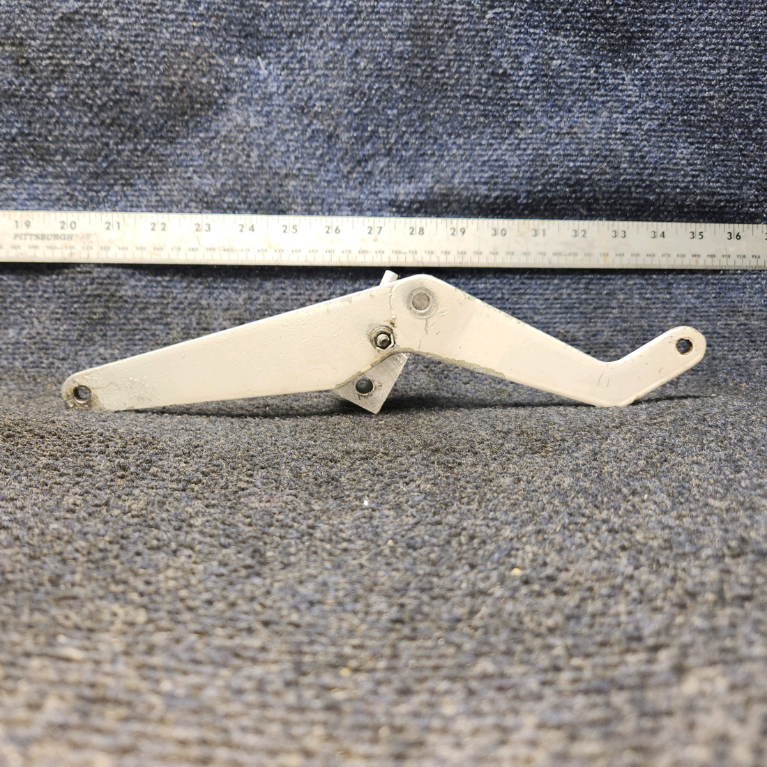 Used aircraft parts for sale, 38232-004 Piper PA32RT-300 Nose Gear Spring Arm Assembly Forward