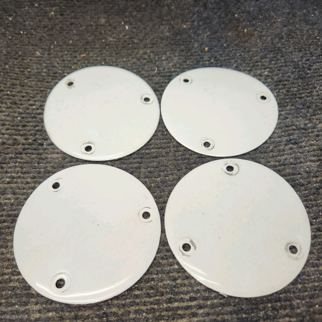 Used aircraft parts for sale, S225-3 Cessna 172E Flap Inspection Cover Plate - Set of 4