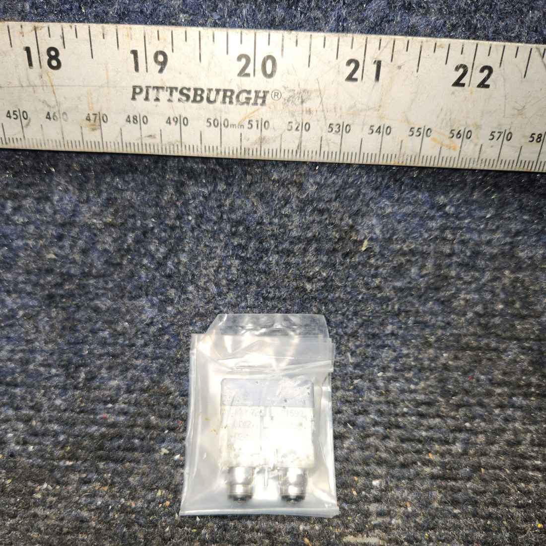 Used aircraft parts for sale, 726-7106-024 Korry Piper PA-31T Annunciator Switch – Nose/Baggage Door Ajar