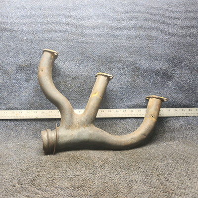 Used aircraft parts for sale, 35-950116 Beechcraft F35 Exhaust Stack Assembly - RH - Edge wear