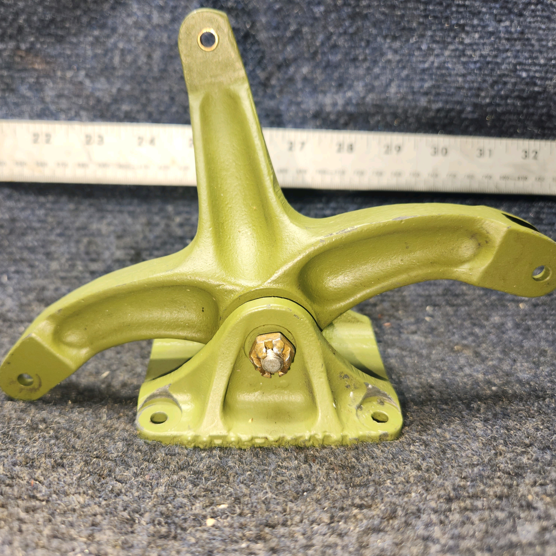 Used aircraft parts for sale, 35-524138-2 BEECHCRAFT 95-55B Rudder Pedal Bellcrank Assy  w/Base - RH