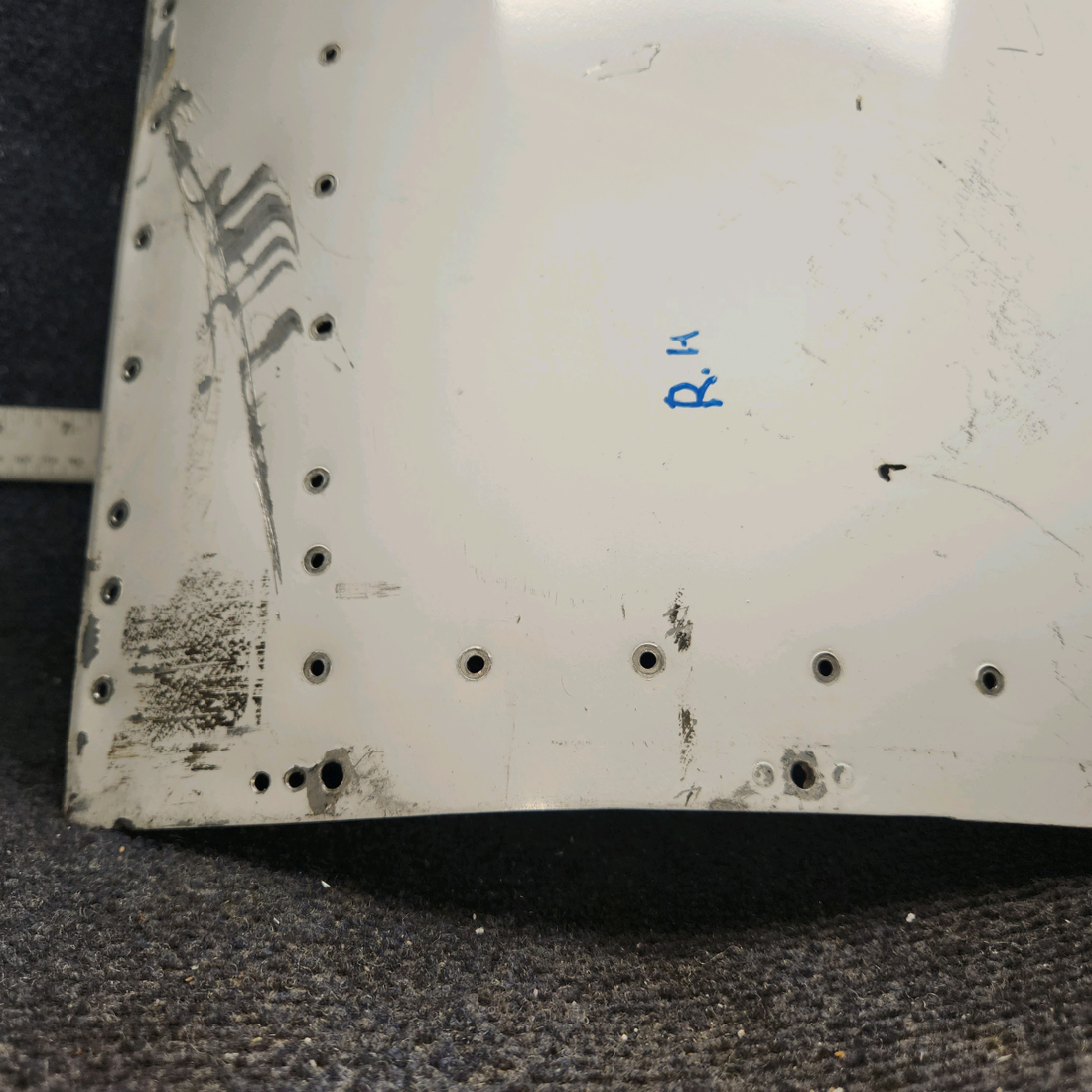Used aircraft parts for sale, 0513362-8 Cessna 172E Skin Front Sections RH