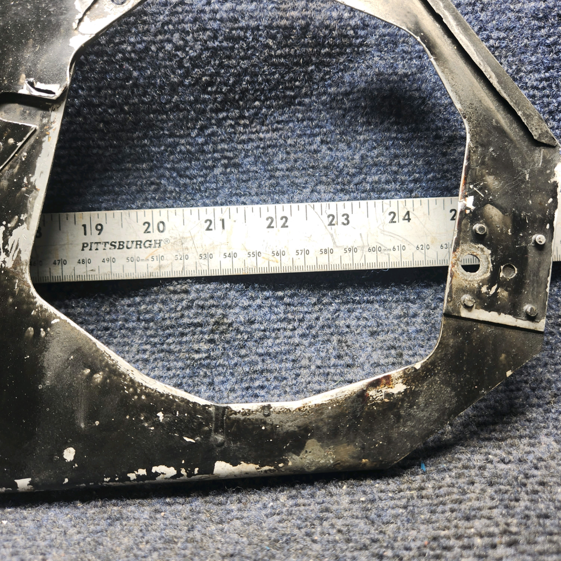 Used aircraft parts for sale, 63613-00 Lycoming O-320 Piper PA28-140 Baffle Assembly Left Side Front