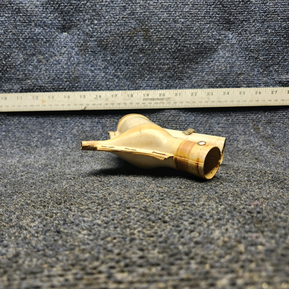 Used aircraft parts for sale, 69-554006-9 Beechcraft A23A Musketeer Custom III FRESH AIR FEED PLENUM