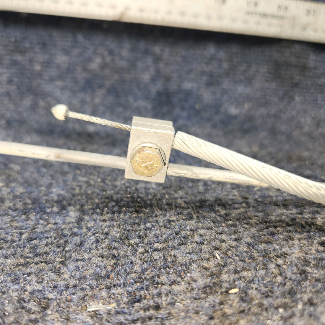 Used aircraft parts for sale, 96863-006 Piper PA34-201T ACTUATOR ASSY DOOR LATCH