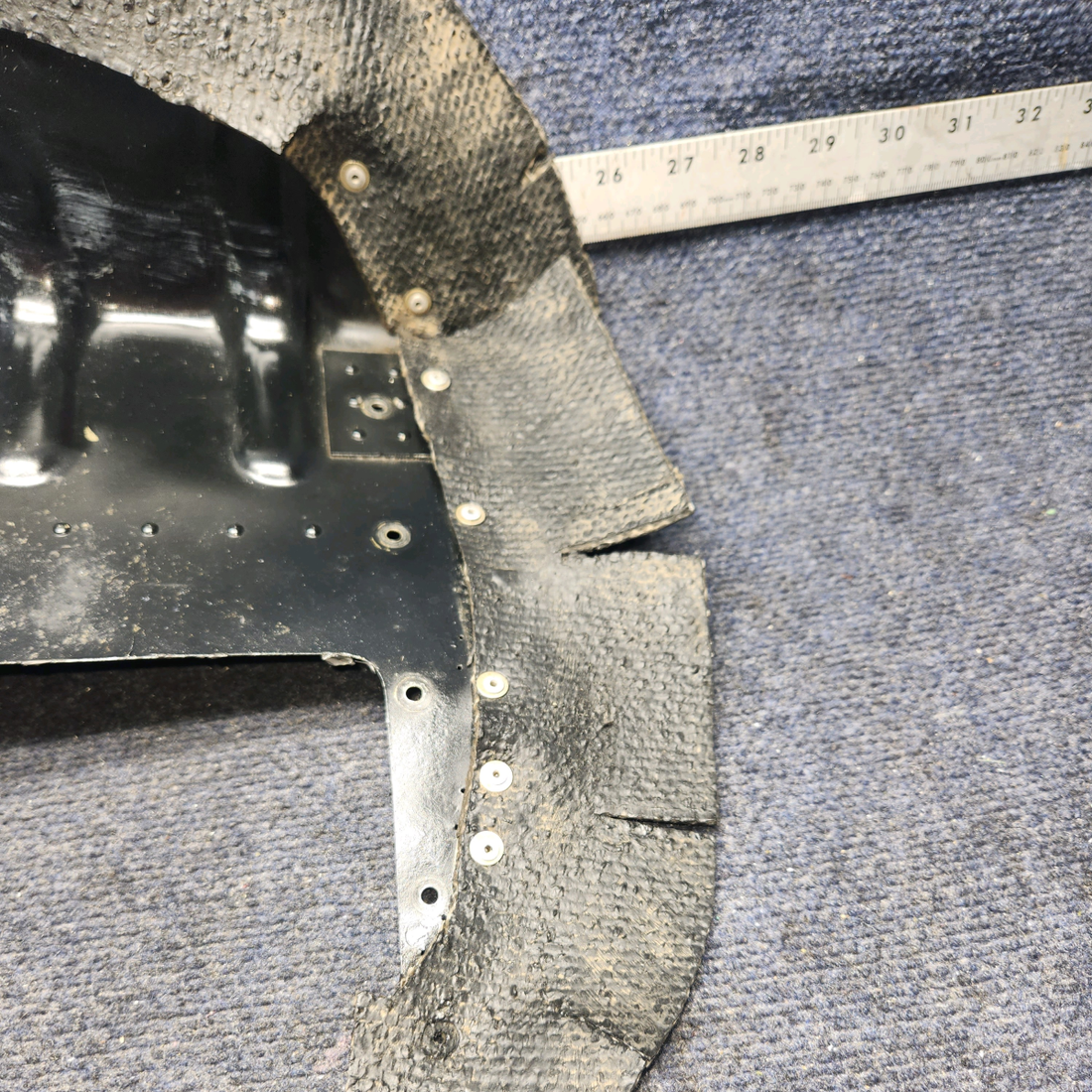 Used aircraft parts for sale, 0555199-2 CESSNA 172K ENGINE BAFFLE, FORWARD VERTICAL