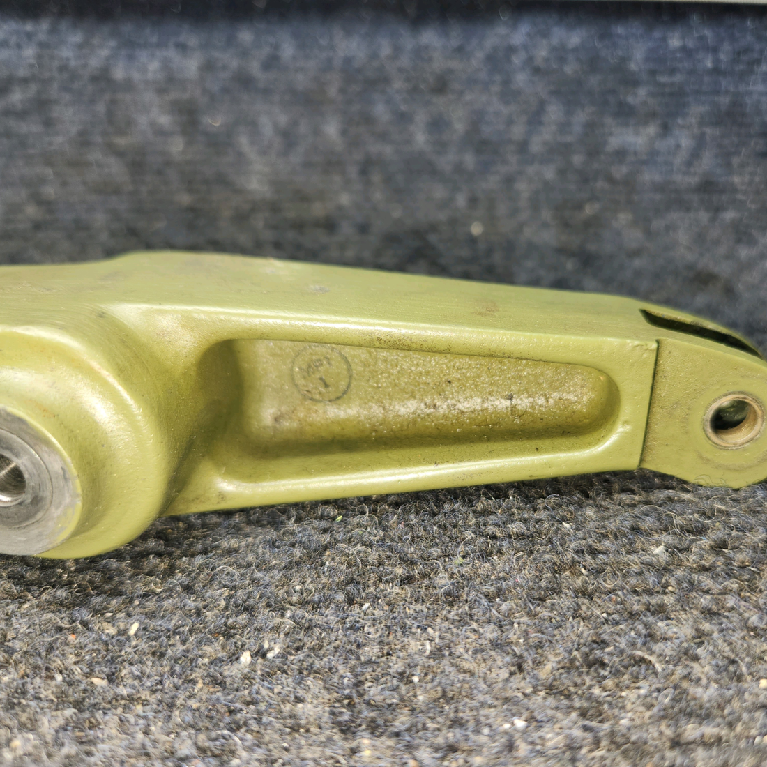 Used aircraft parts for sale, 169-524053-1 Beechcraft C23 SUNDOWNER Rudder Pedal Bellcrank Assembly