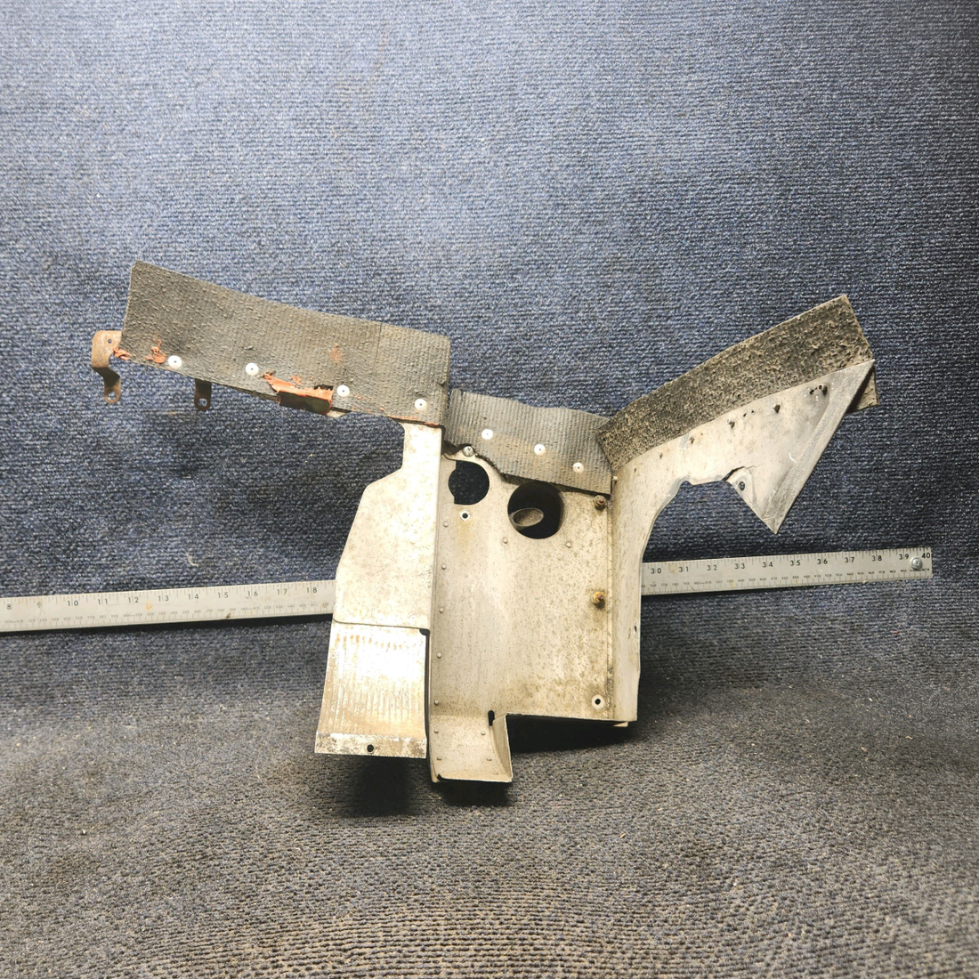 Used aircraft parts for sale, 63617-015 PIPER PA28-140 Rear Engine Baffle - LH