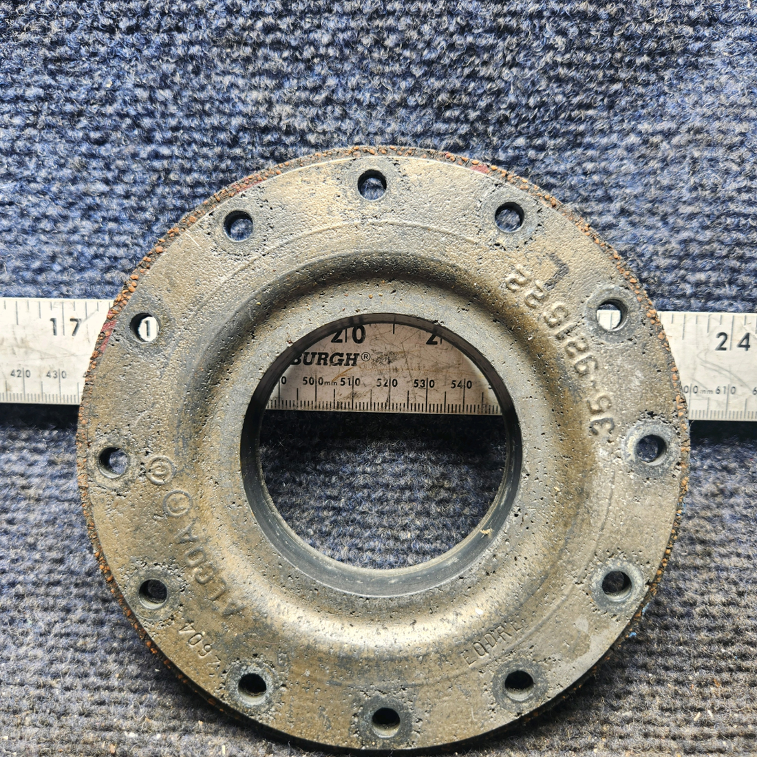 Used aircraft parts for sale, 35-921522, 35-921502 Beechcraft 35-33 Fuel Cell Filler Adapter with Gasket