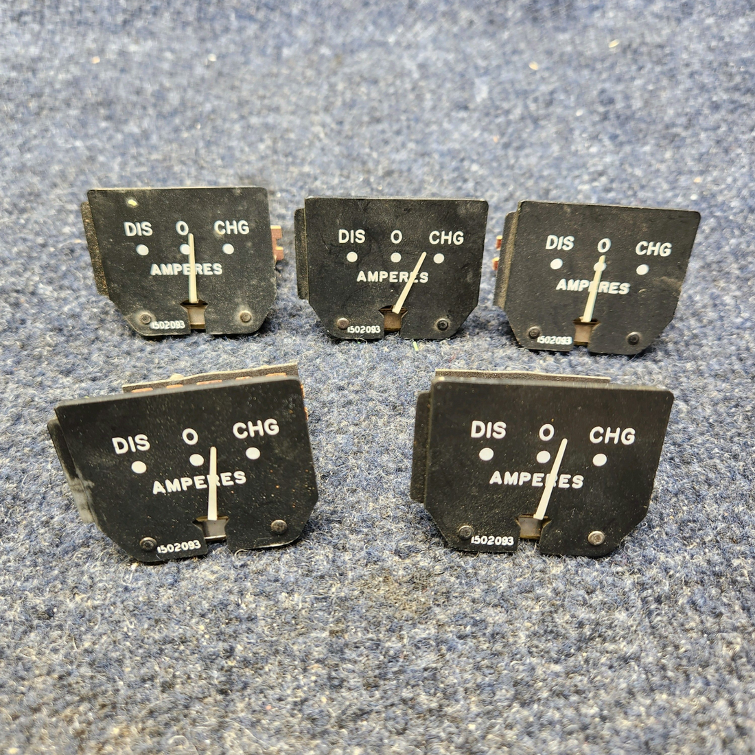 Used aircraft parts for sale, 1502093 BEECHCRAFT F35 AMPERES INDICATOR PRICE PER EACH.