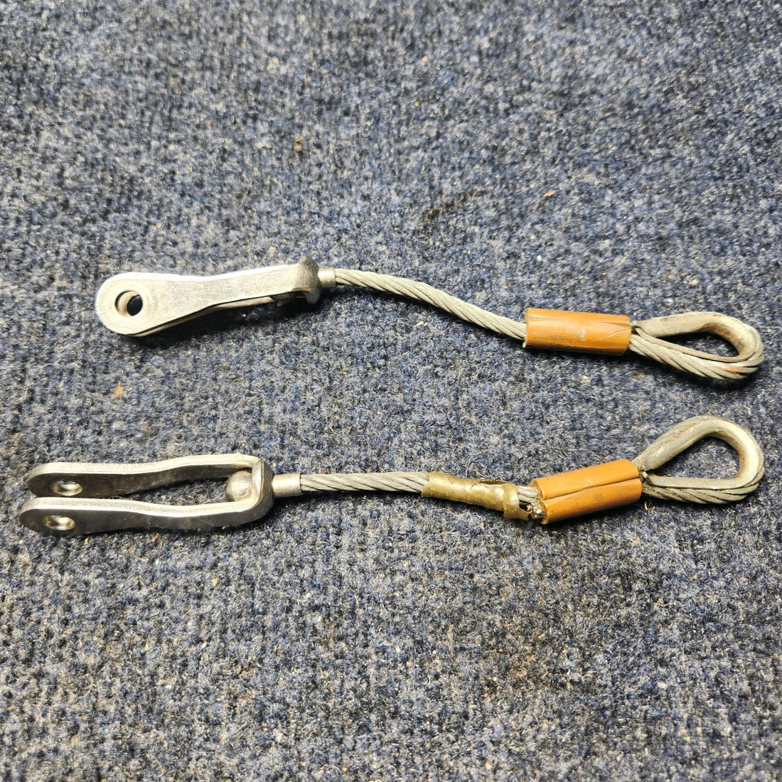 Used aircraft parts for sale, 96908-000 Piper PA32RT-300 SEAT BELT ATTACH CABLE ASSEMBLY (FORWARD OR AFT) PRICE PER EACH