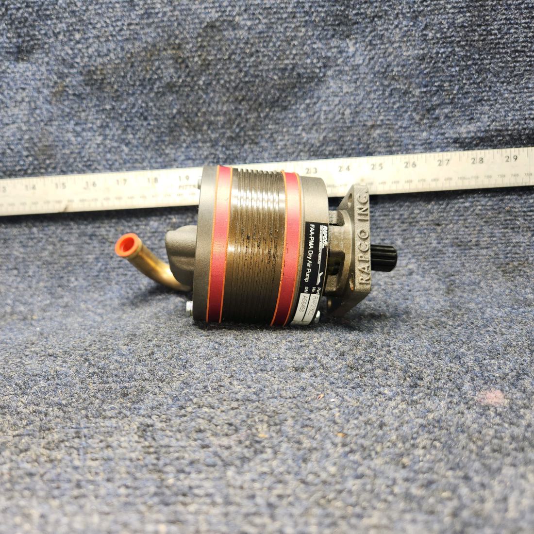 Used aircraft parts for sale, RAP215CC Rapco PIPER PA-24-250 Dry Air Pump Assembly