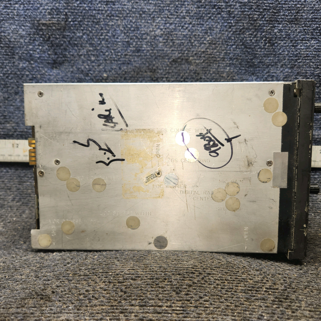 Used aircraft parts for sale, 069-1024-01 King Radio KX 155 piper PA-28-181 NAV/COMM Glideslope 14V w/ Tray & Wiring