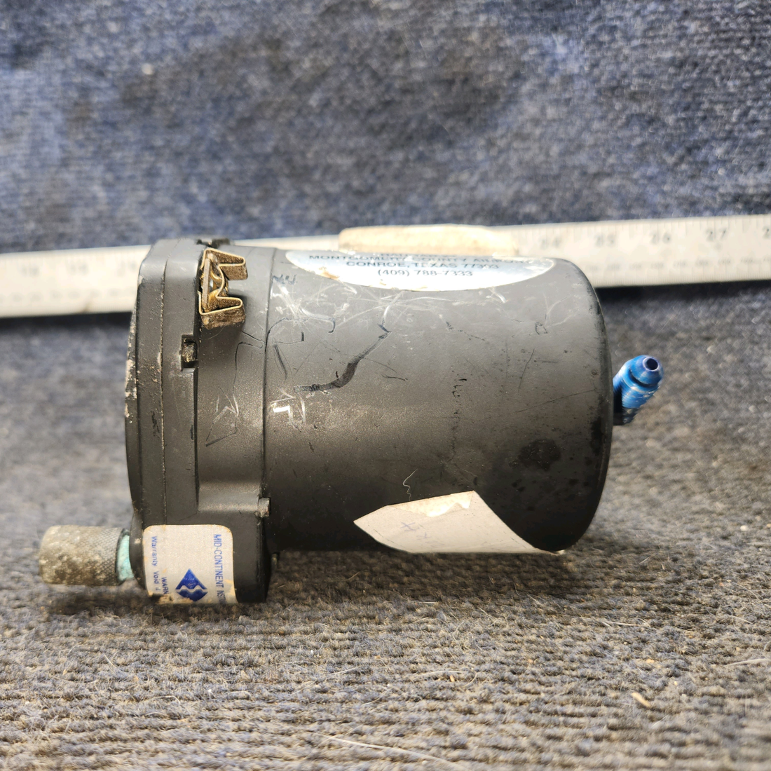 Used aircraft parts for sale, 5934P-1 United Instruments piper PA-28-181 Altimeter Indicator ( A.56)