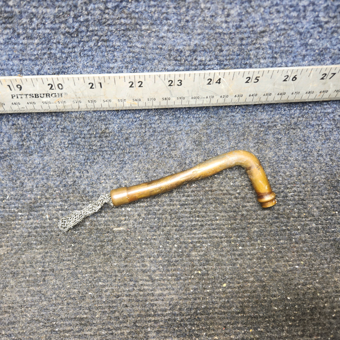 Used aircraft parts for sale, 0726603-16 Cessna 182G Strainer Assembly Forward