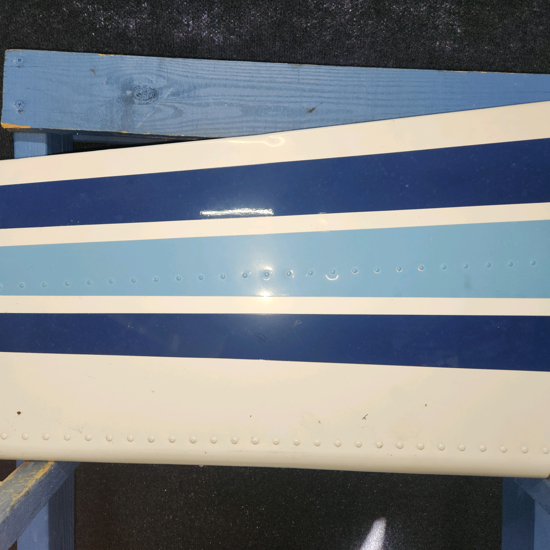 Used aircraft parts for sale, 1231001-5 Cessna 182G Rudder Assembly