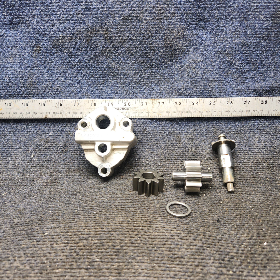 Used aircraft parts for sale, 78531 Lycoming Piper PA-28-140 Body Assembly, Impeller Kit and Shaft