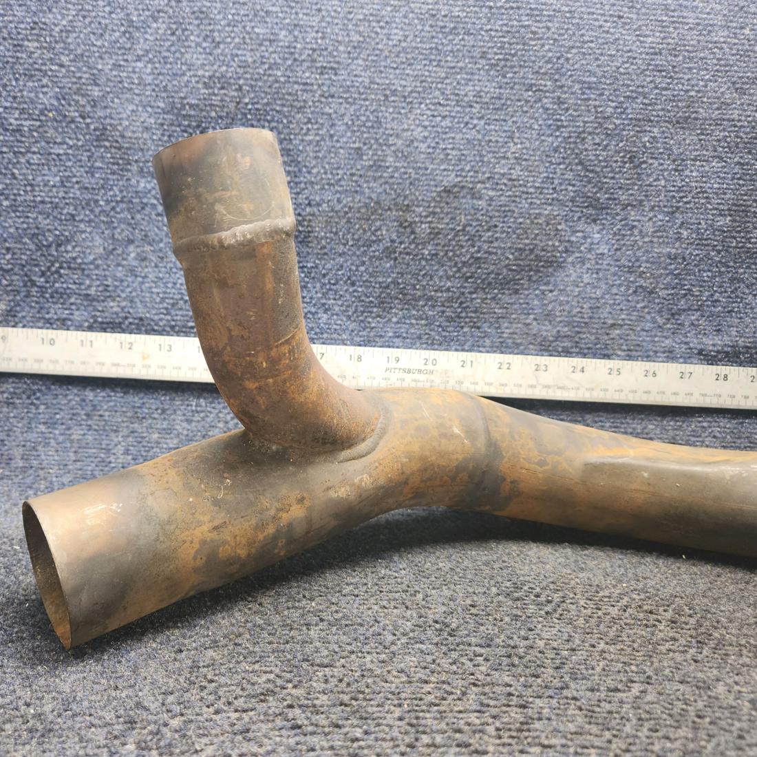 Used aircraft parts for sale, 96-950002-61 BEECHCRAFT 95-55B Outboard Exhaust Tailpipe - RH Engine