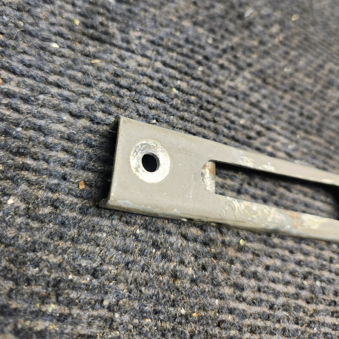 Used aircraft parts for sale, 35-410456-27 Beechcraft 35-33 Cabin Door Channel Latch
