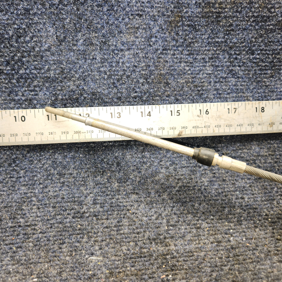 Used aircraft parts for sale, 660190-003 Throttle Control Cable (43 3/4")
