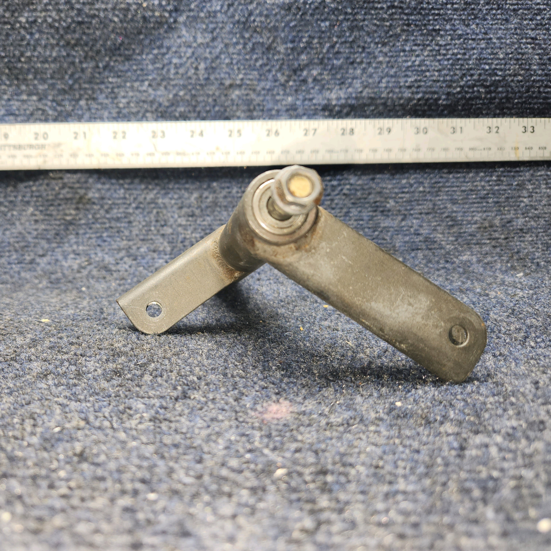 Used aircraft parts for sale, 2460004-1 Cessna 172RG Bellcrank Assy Nose Steering