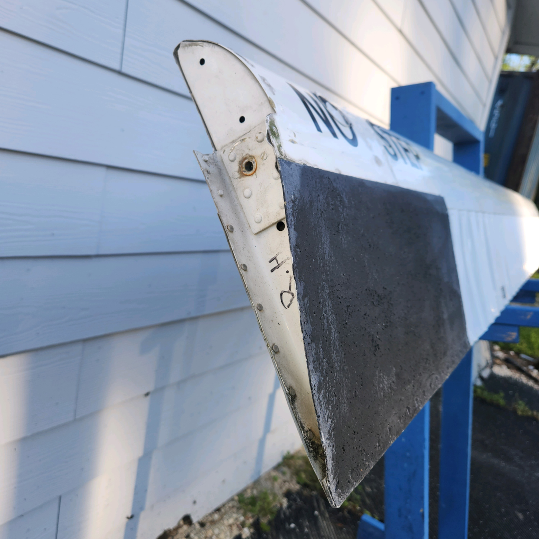 Used aircraft parts for sale, 169-160005-44 Beechcraft A24R Flap Assembly RH (Bracket Bent)  "SEE PHOTOS"