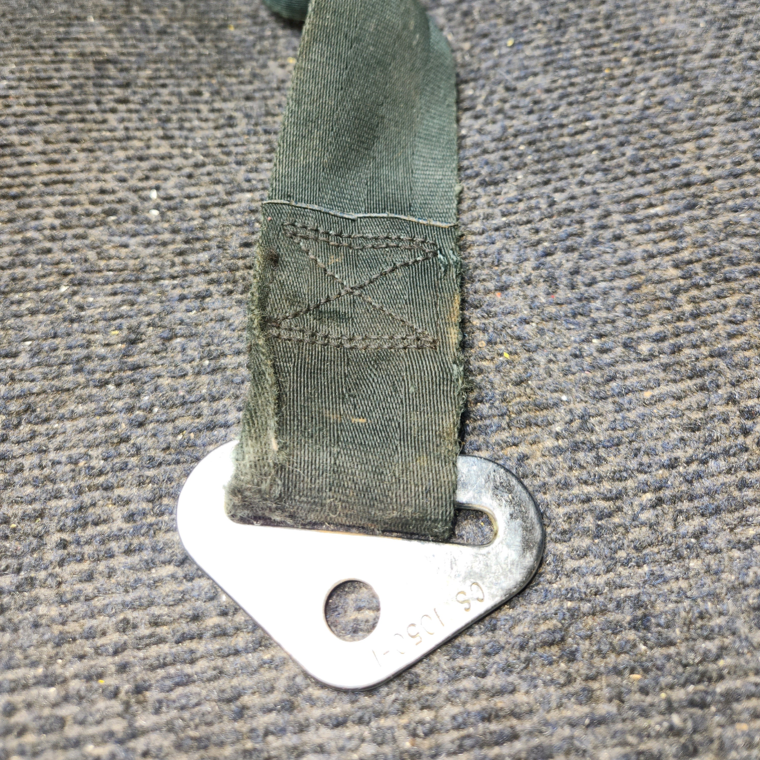 Used aircraft parts for sale, 449965-421-2264 AM-Safe 9600-22 Piper PA28-161 Seatbelt Assembly Missing Tag