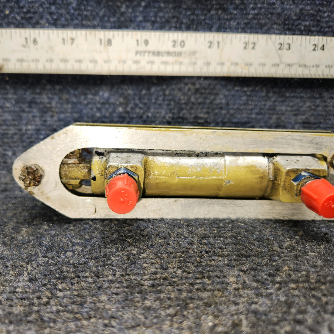 Used aircraft parts for sale, 169-380057-3 Beechcraft A24R Uplock Actuator Landing Gear