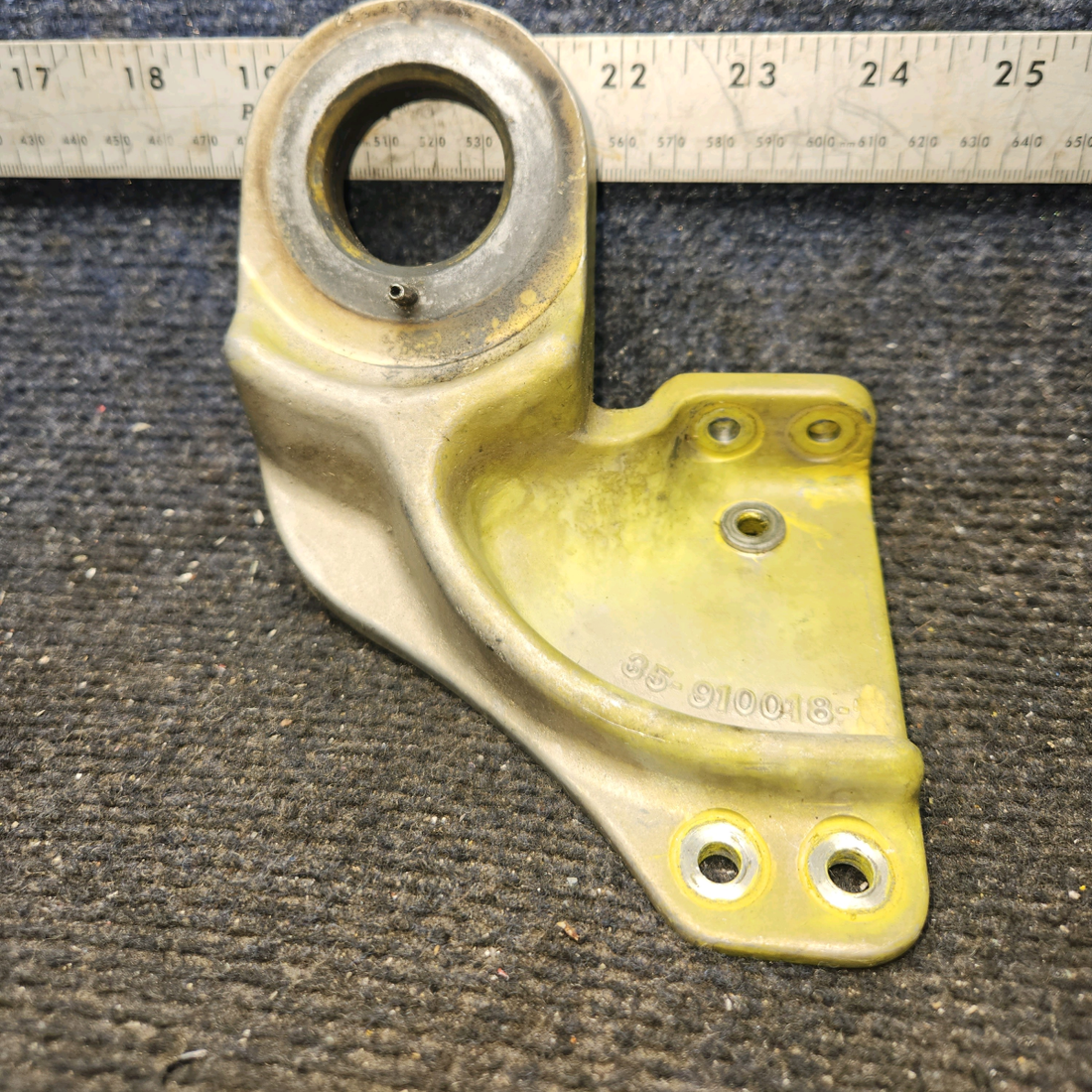 Used aircraft parts for sale, 35-910018-3 Beechcraft 35-33 Engine Mount Fitting – LH Forward