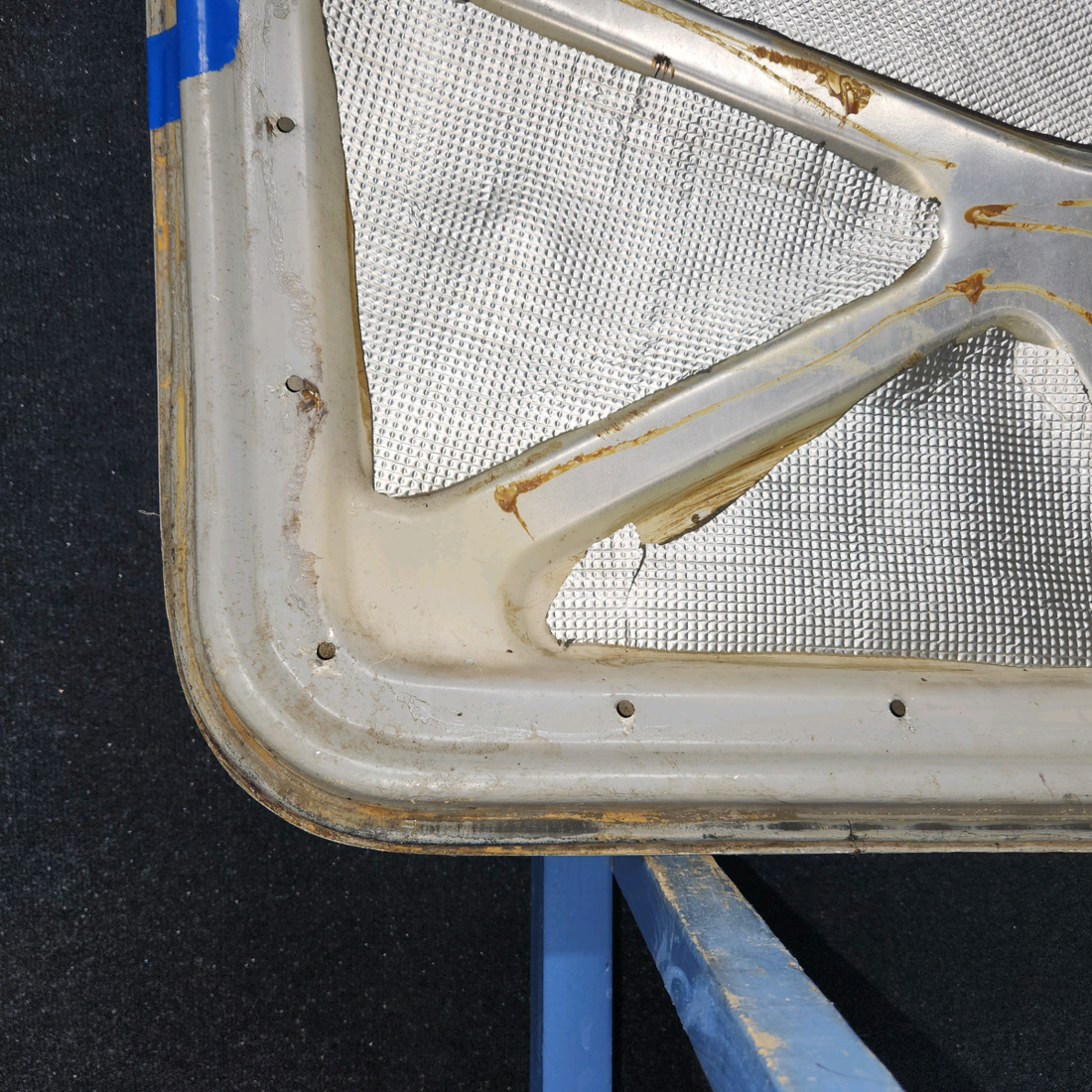 Used aircraft parts for sale, 0710620-207, C711051-7, S1483-2 Cessna 182G Cabin Door Structure with Window LH