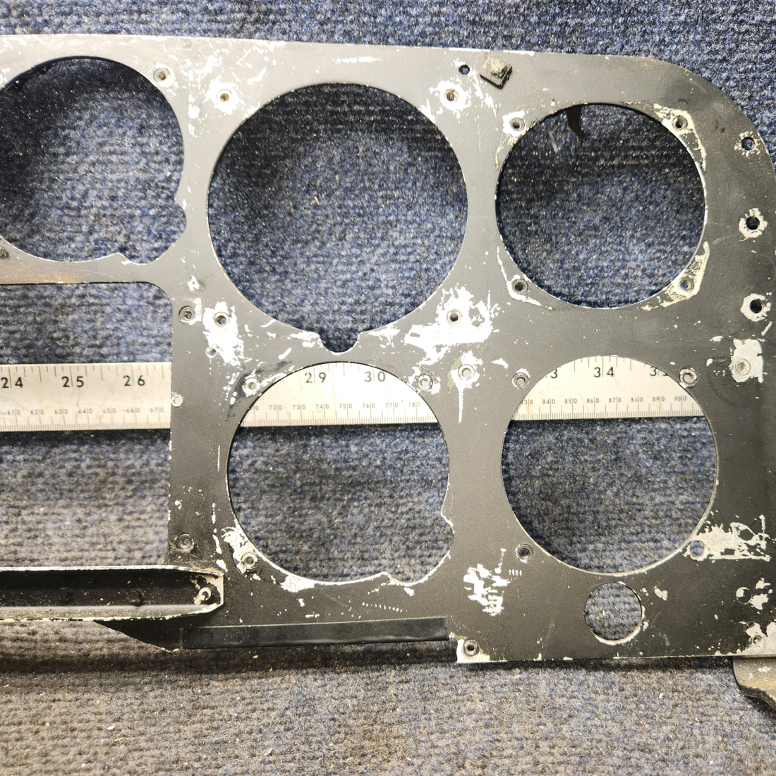 Used aircraft parts for sale, 35-324166-8 Beechcraft 35-33 Instrument Panel Assembly
