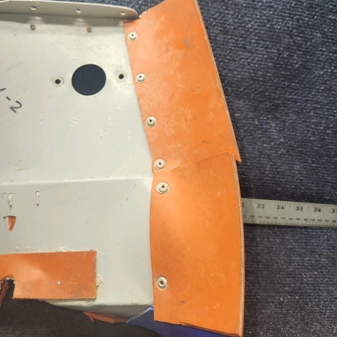 Used aircraft parts for sale, 502021-2 Grumman A5B Rear Baffle - RH