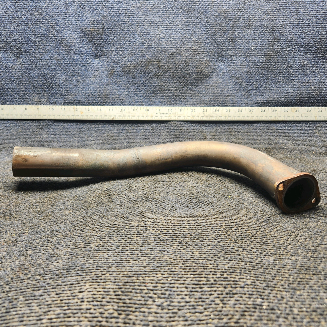 Used aircraft parts for sale, 63726-04 Lycoming Piper PA-28-140 Exhaust Stack Assembly – RH Forward