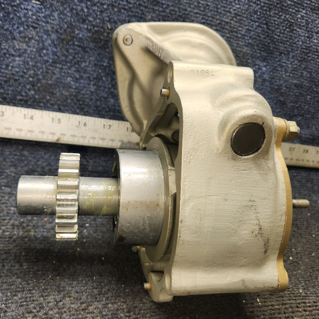 Used aircraft parts for sale, 635048A1 Continental O-300D Cessna 172F Started Adapter Classic Style
