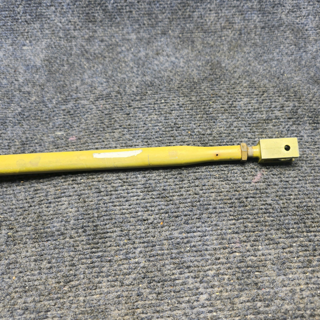 Used aircraft parts for sale, 002-410034-3 Beechcraft F33A RUDDER PEDAL PUSH ROD (SQUARED)