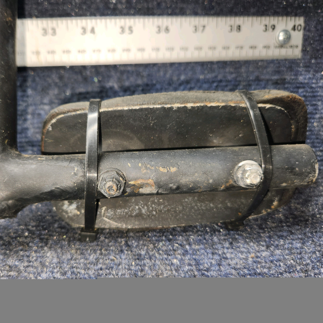 Used aircraft parts for sale, 62704-002 PIPER PA28-140 Rudder Pedal Assembly - No Brake