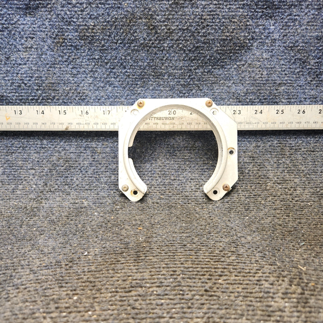 Used aircraft parts for sale, 0423542-6 Cessna 172E Landing Light Bracket Assembly