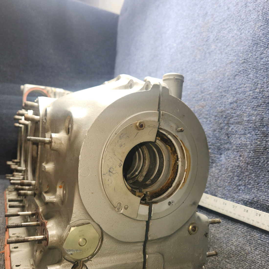 Used aircraft parts for sale, 642159A1 Continental O-470 Cessna 182G Crankcase