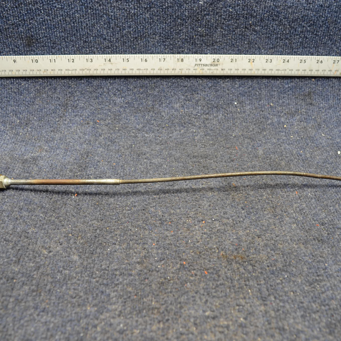 Used aircraft parts for sale, 0411090-26 Cessna C175 CESSNA PARKING BRAKE CONTROL CABLE