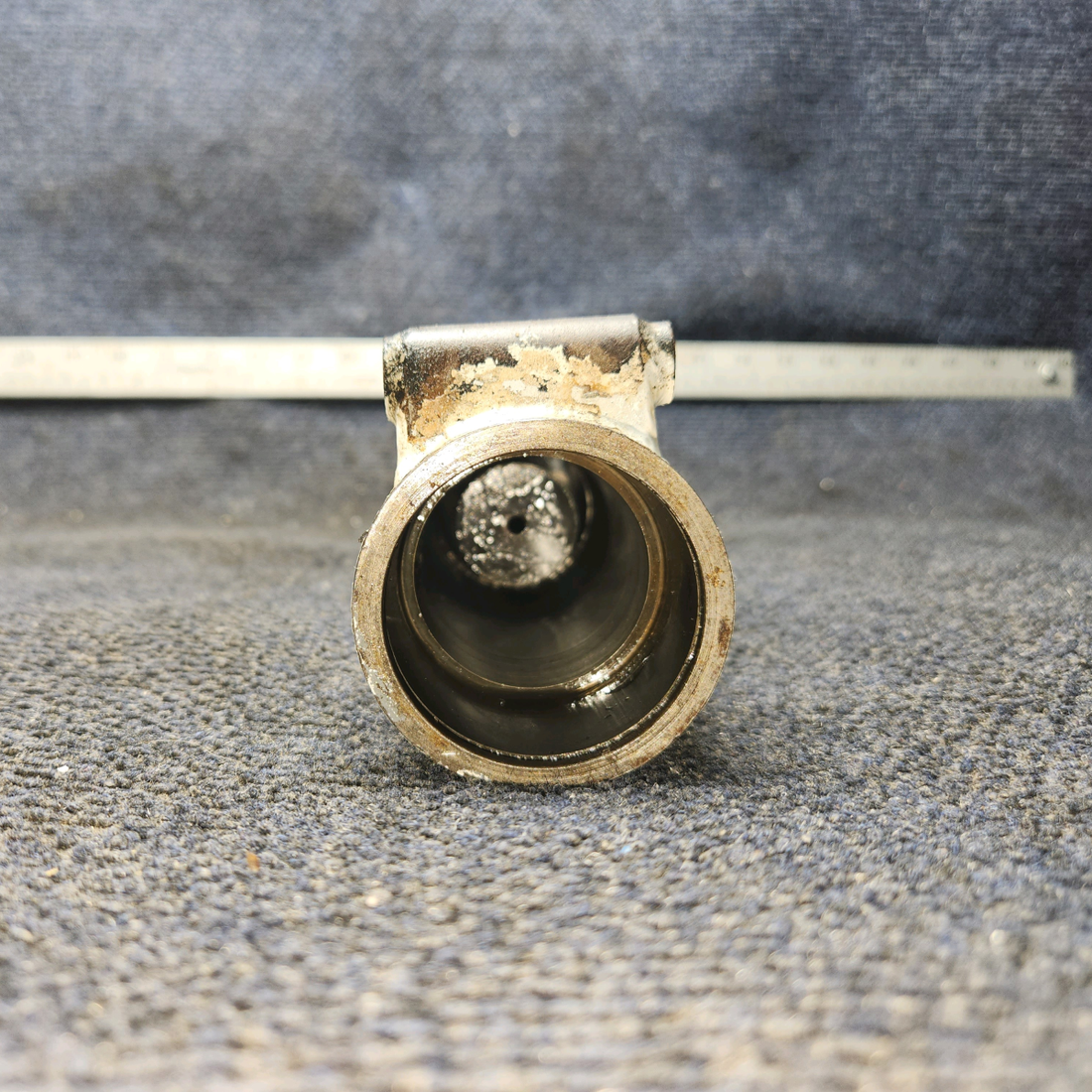 Used aircraft parts for sale, 65888-000 Piper PA-28-140 Nose Gear Outer Upper Tube Assembly